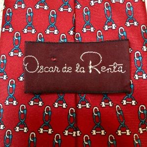 OSCAR DE LA RENTA Classic Silk Necktie